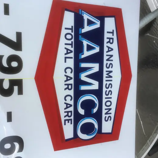 Transmission shop sign