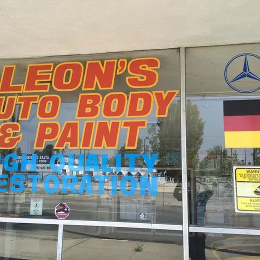 Auto body vinyl window lettering